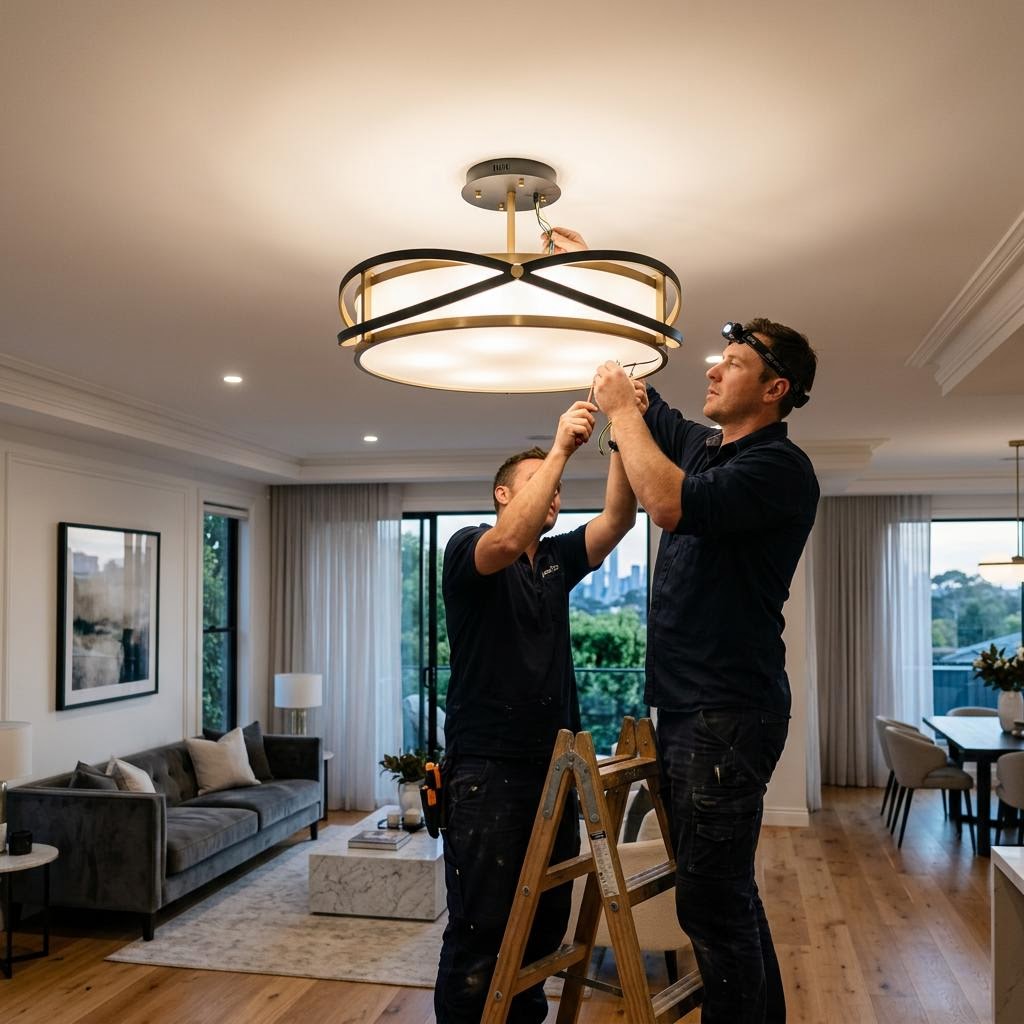 Professional fixture installation and mounting