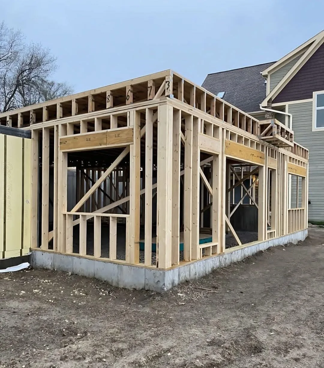 Exterior Wood Framing