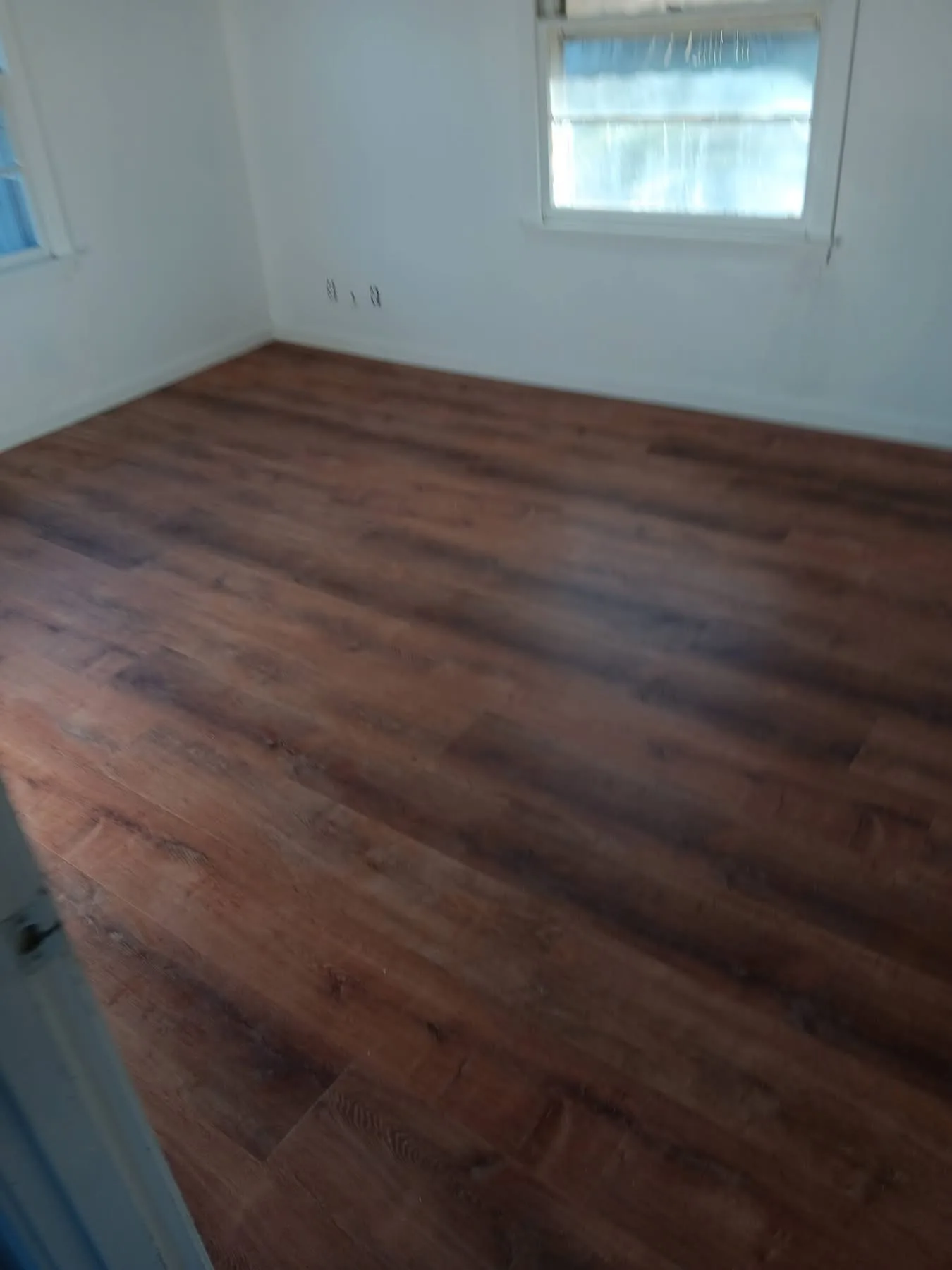 Finished interior flooring in RDG field documentation