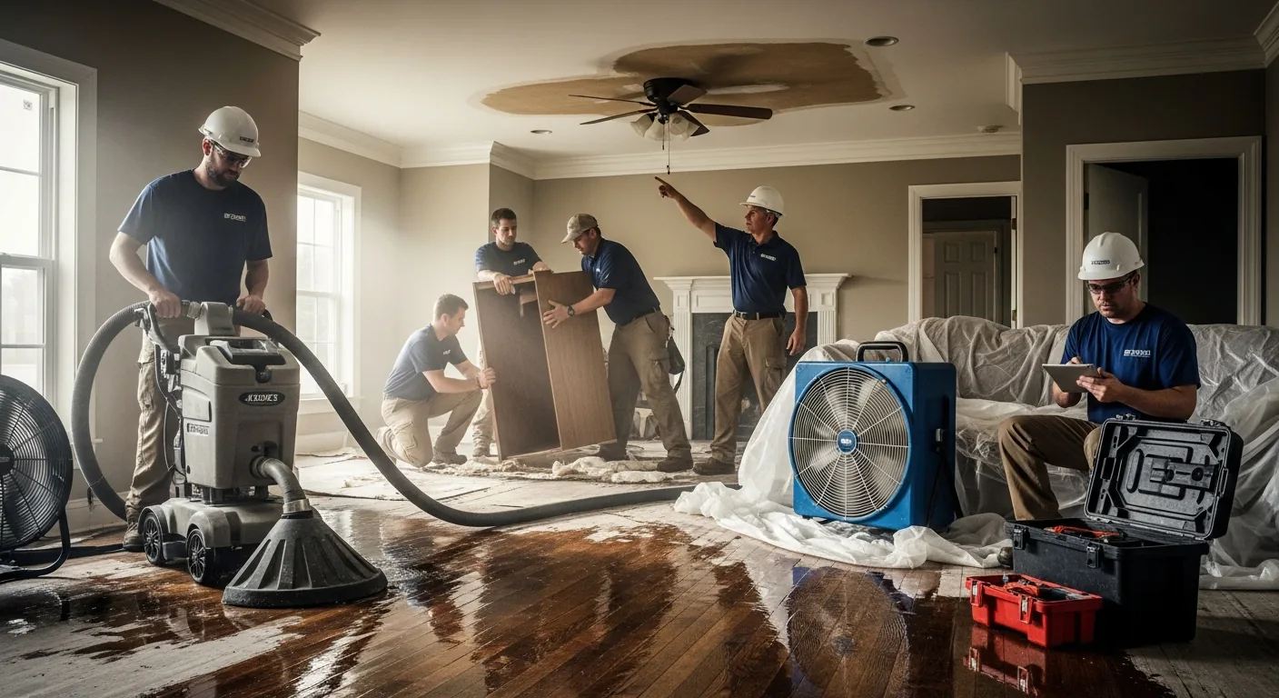 Disaster restoration services in Irving, Texas